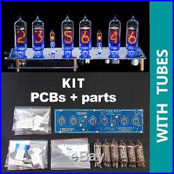 DIY KIT IN-14 Arduino Shield NCS314 Nixie Tubes Clock WITH TUBES