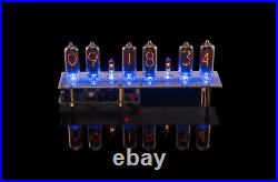 DIY KIT IN-8-2 Nixie Tubes Clock PCB+Parts SlotMachine 12/24H WITH TUBES
