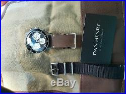 Dan Henry 1963 Vintage Pilot Chronograph Excellent Condition withFull Kit