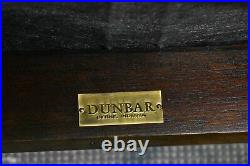Dunbar Edward Wormley Design Bracket Back 75 Sofa Walnut Frame