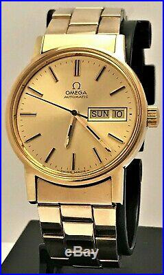 Excellent Vintage 1974 Omega 166.0117 Automatic! Original Bracelet! USA Seller