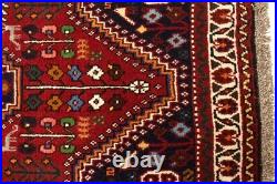 Farmhouse Oriental Rug Tribal 3X5 Geometric Hand-Knotted Wool Décor Boho Carpet