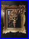 Framed-Skull-with-brain-in-Vintage-frame-Gothic-home-decor-wall-hanging-01-cx