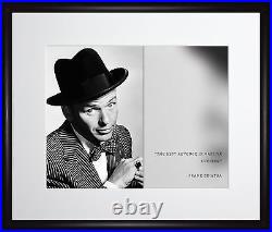 Frank Sinatra Photo Picture, Poster or Framed Famous Quote The Best Revenge is