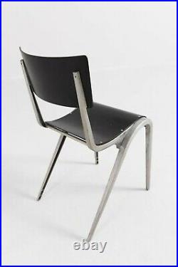 Industrial Vintage Mid-Century Modern Chairs by James Leonard, 1949