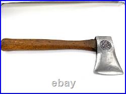 Kelly Axe Mfg Co Black Raven Hatchet Antique Embossed Axe Wc Kelly Early