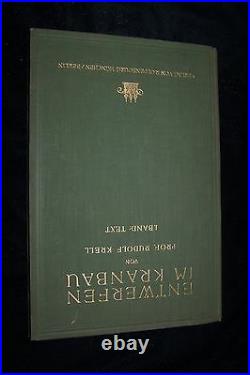 Krell Rudolf 1925 Entwerfen im Kranbau Handbuch für den Zeichentisch Band I + II