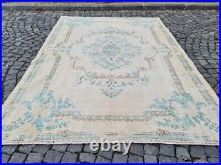 LARGE Vintage Rug, Turkish Rug, 8x10 Rug Carpet, Antique Rug, 7.2 X 10.0 Feet