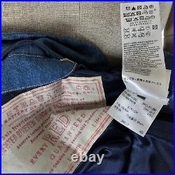 LEVIS Vintage Clothing Archive RED Collection Kimono Coat Denim Jean Jacket SZ S