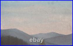 Landscape Mountain Vintage oil painting