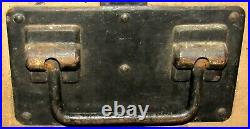 Louis Vuitton Antique Steamer Trunk Early Emballeur Label C-1870 Very Large 39