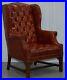 Lovely-Vintage-Fully-Buttoned-Chesterfield-Wingback-Armchair-Nice-Upholstery-01-nd