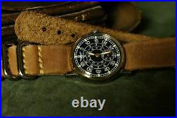 Men's Watch Pobeda Pilot Soviet USSR Mechanical ZIM WristWatch MILITARY