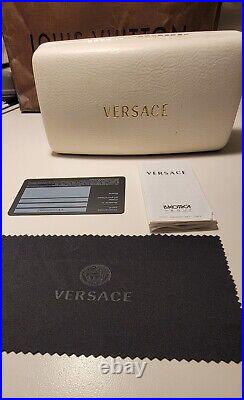 New in Box Black Versace Unisex Sunglasses 4143-B