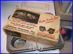 Original 1940' s Vintage Rat Hot rod Auto trays car hop nos old gas oil original