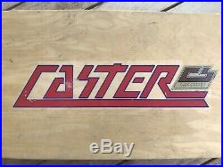 Original 70s Caster Chris Strople Skateboard Vintage Complete