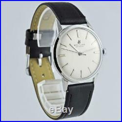 Original Breitling Geneve Swiss Manual Wind Midsize St Steel Vintage Watch