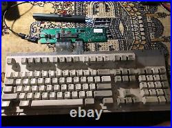 Original IBM Model M Keyboard Buckling Spring 101 Key ANSI With USB C Adapter