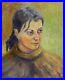 Original-Oil-Painting-Female-Portrait-Woman-Girl-Vintage-Antique-Soviet-Art-60s-01-xc