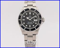Original Pre-Owned Rolex Ref. 16610 Submariner Date K# with Box and Papers