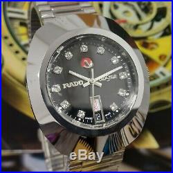 Original Rado Diastar Automatic Silver Men's Wrist Watch