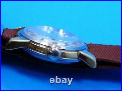 Original Vintage 1958 Omega Automatic Seamaster Gold Cap Steel Watch Service 471