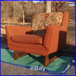PAIR Vintage 1960s Lounge Chairs-MCM-Pearsall Era