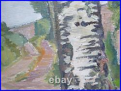 Painting Vintage Modern Antiques oil On Linen Original With Warranty p10