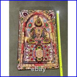 Phra Somdej Thai Budha Amulet Jade Big 42 Somdej Amulet on back Relic Auspicious