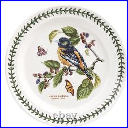 Portmeirion Botanic Garden Birds Collection Dinner Plates Set of 6 Plates