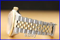 ROLEX MENS DATEJUST 18K YELLOW GOLD & STAINLESS STEEL WATCH with ORIGINAL BAND