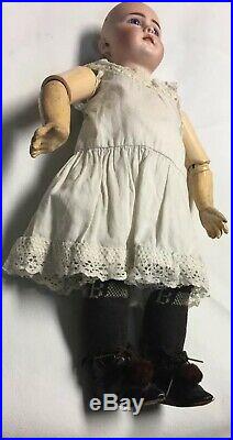 Rare Antique 939 German Bisque Head Simon & Halbig Doll 17 circa 1889