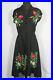 Rare-French-Vintage-Wwii-Era-1940-s-Floral-Embroidered-Rayon-Dress-Size-6-8-01-rjh