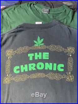Rare Vintage Original 1993 Dr Dre The Chronic Rap Hip Hop Shirt