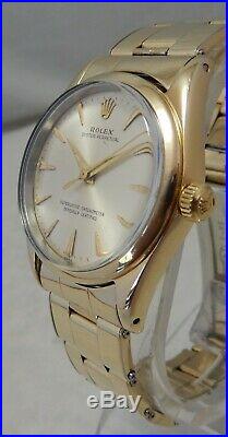 Rolex Oyster Perpetual Gold Capped Model 1014 Mens Watch All Original 1960s