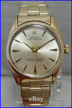 Rolex Oyster Perpetual Gold Capped Model 1014 Mens Watch All Original 1960s