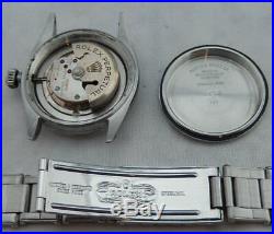 Rolex Oyster Perpetual SS Mid Sized Watch On Orig Bracelet, All Original c. 1957