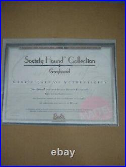 Society Hound Collection Barbie Doll Greyhound #29057 NRFB 2000 Limited Edition