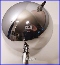 Sonneman Eyeball Floor Lamp Mid-century Modern Chrome Sphere Vintage Space Age