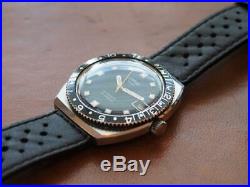 Stunning Ink-Blue dial 1970s ORIS Star Automatic Divers Watch + original box