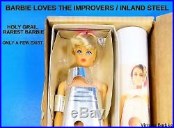THE RAREST BARBIE DOLL LOVES THE IMPROVERS / INLAND STEEL #1190 Vintage 1967