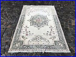 Turkish vintage rug, Carpet, Area rug, Vintage rug, Turkish rug 4,5 x 7,0 ft
