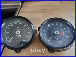 VINTAGE Original Jaguar XJ6 Smiths Speedometer/tachometer with trip cable
