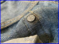 VTG 40's WWII Levis Big E 501xx Hidden Rivet Jerky Selvedge Denim Jeans 50's