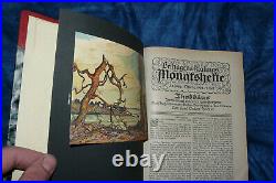 Velhagen & Klasings Monatshefte 38 2 1923 1924 antik Buch Prachtband gebunden