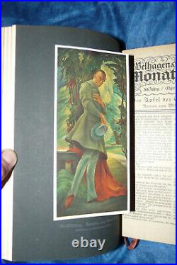Velhagen & Klasings Monatshefte 38 2 1923 1924 antik Buch Prachtband gebunden