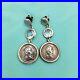 Vintage-1884-Collection-Ster-Silver-Antique-Pius-Coins-Blue-Glass-Drop-Earrings-01-ls