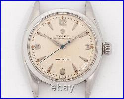 Vintage 1950's Rolex Oyster Speedking 6420 Stainless Steel with Original Dial