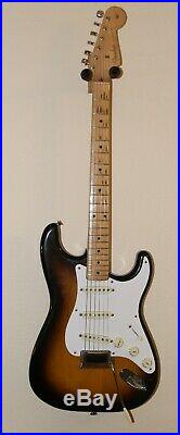 Vintage 1957 Fender Stratocaster Clean with Original Tweed Case