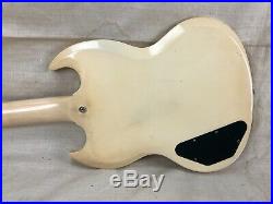 Vintage 1962 Gibson Les Paul SG Custom White 1960's with Original Case